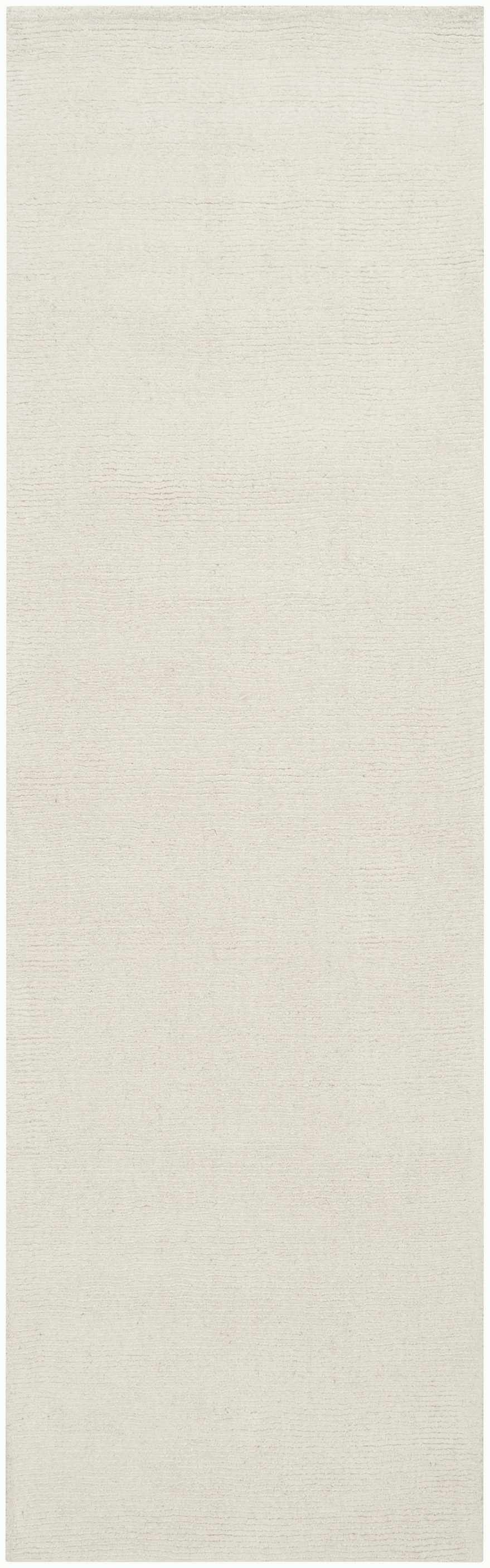 Brockton Solid Wool Light Beige Area Rug