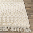 Load image into Gallery viewer, Brothers Beige Wool&Cotton Rug
