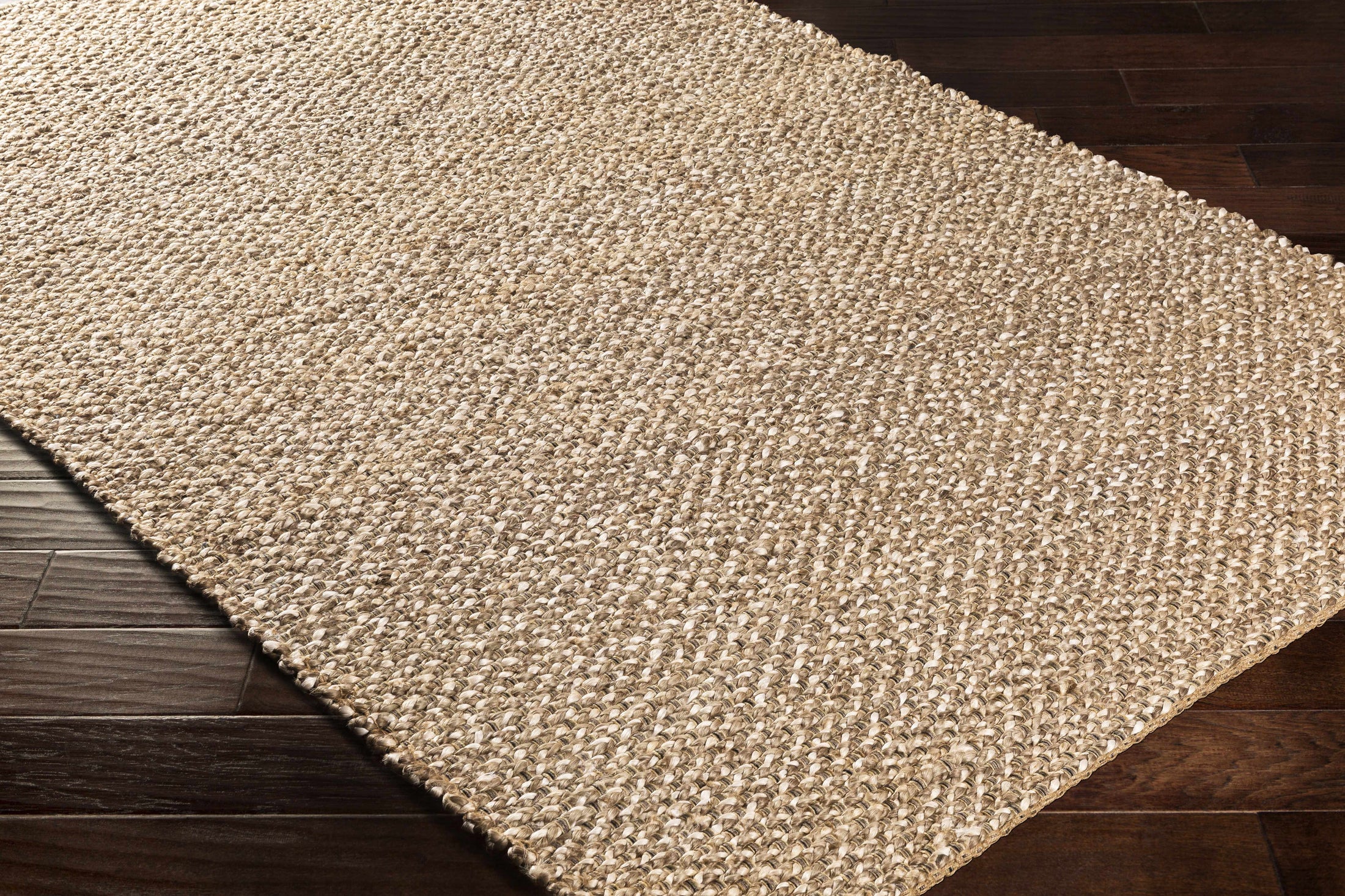 Caspar Hand Woven Natural Jute Rug