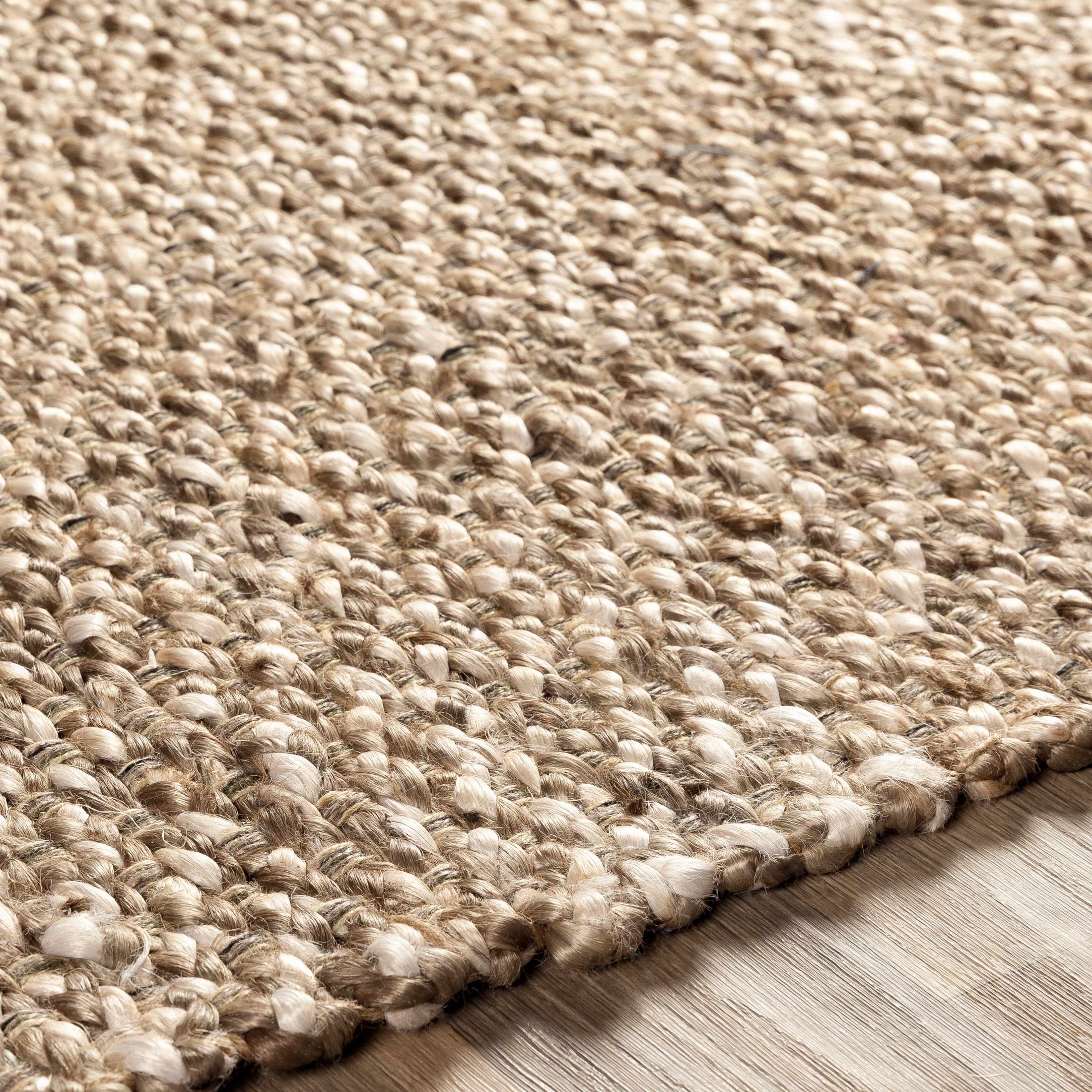 Caspar Hand Woven Natural Jute Rug