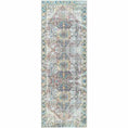 Load image into Gallery viewer, Blue Catigpian Distressed Washable Area Rug - Clearance
