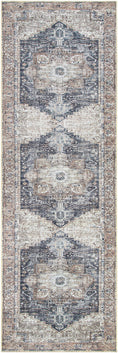 Load image into Gallery viewer, Beige Rosman Washable Area Rug
