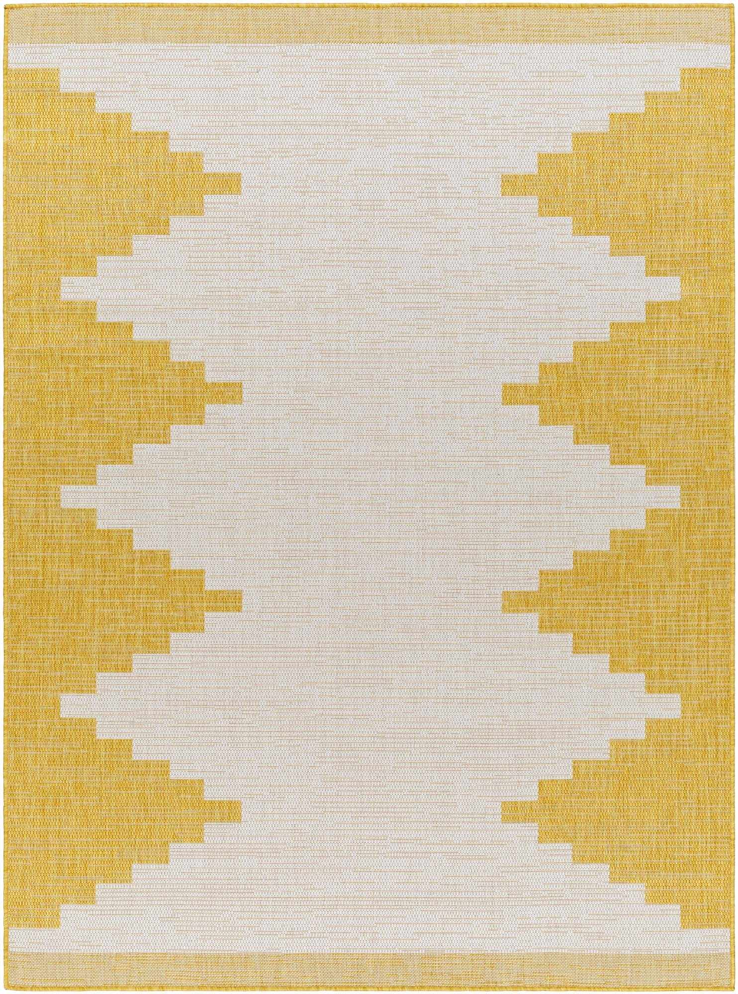 Djugun Yellow Outdoor Rug