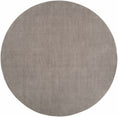 Load image into Gallery viewer, Brockton Solid Wool Gray Area Rug
