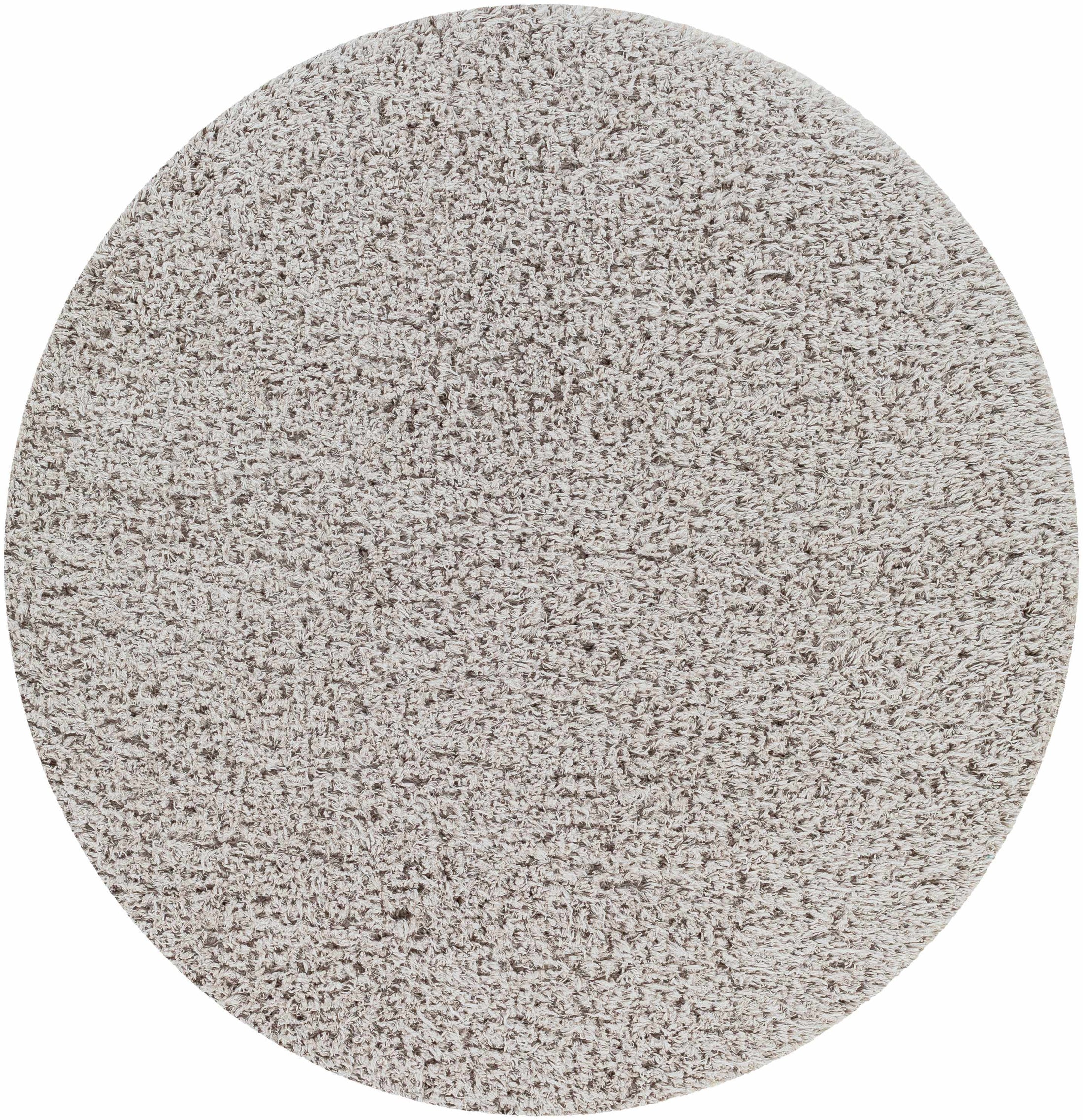 Siari Solid Medium Gray Shag Rug