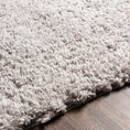 Load image into Gallery viewer, Siari Solid Medium Gray Shag Rug
