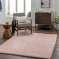 Load image into Gallery viewer, Faina Solid Pink Shag Rug Washable
