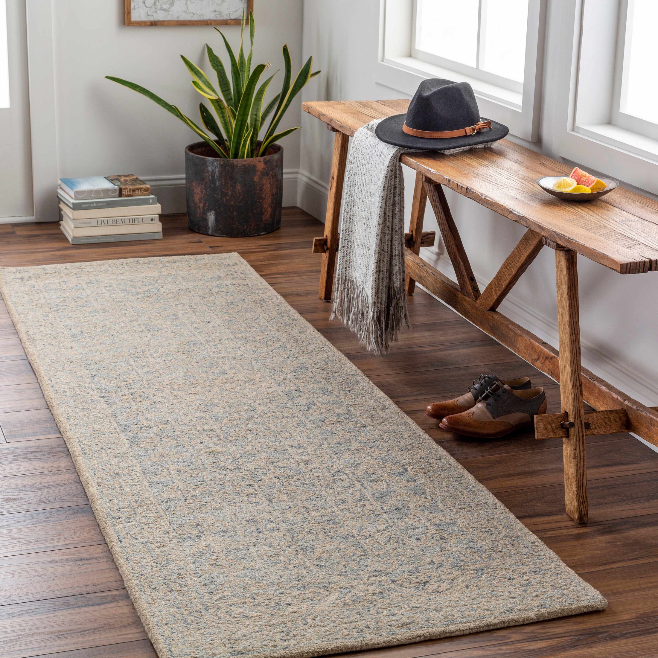 Hinton Wool Area Rug