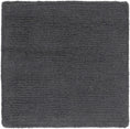 Load image into Gallery viewer, Brockton Solid Wool Charcoal Area Rug
