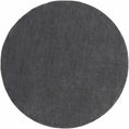 Load image into Gallery viewer, Brockton Solid Wool Charcoal Area Rug
