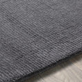 Load image into Gallery viewer, Brockton Solid Wool Charcoal Area Rug
