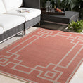 Load image into Gallery viewer, Harborgreek Brick Red Outdoor Rug
