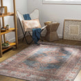 Load image into Gallery viewer, Baltinglass Rust & Blue Washable Rug
