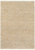 Load image into Gallery viewer, Rice Handcrafted Fringed Jute Carpet
