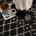 Load image into Gallery viewer, Black Godalming Shag Rug - Clearance
