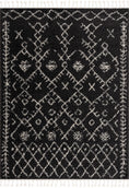 Load image into Gallery viewer, Black Godalming Shag Rug - Clearance
