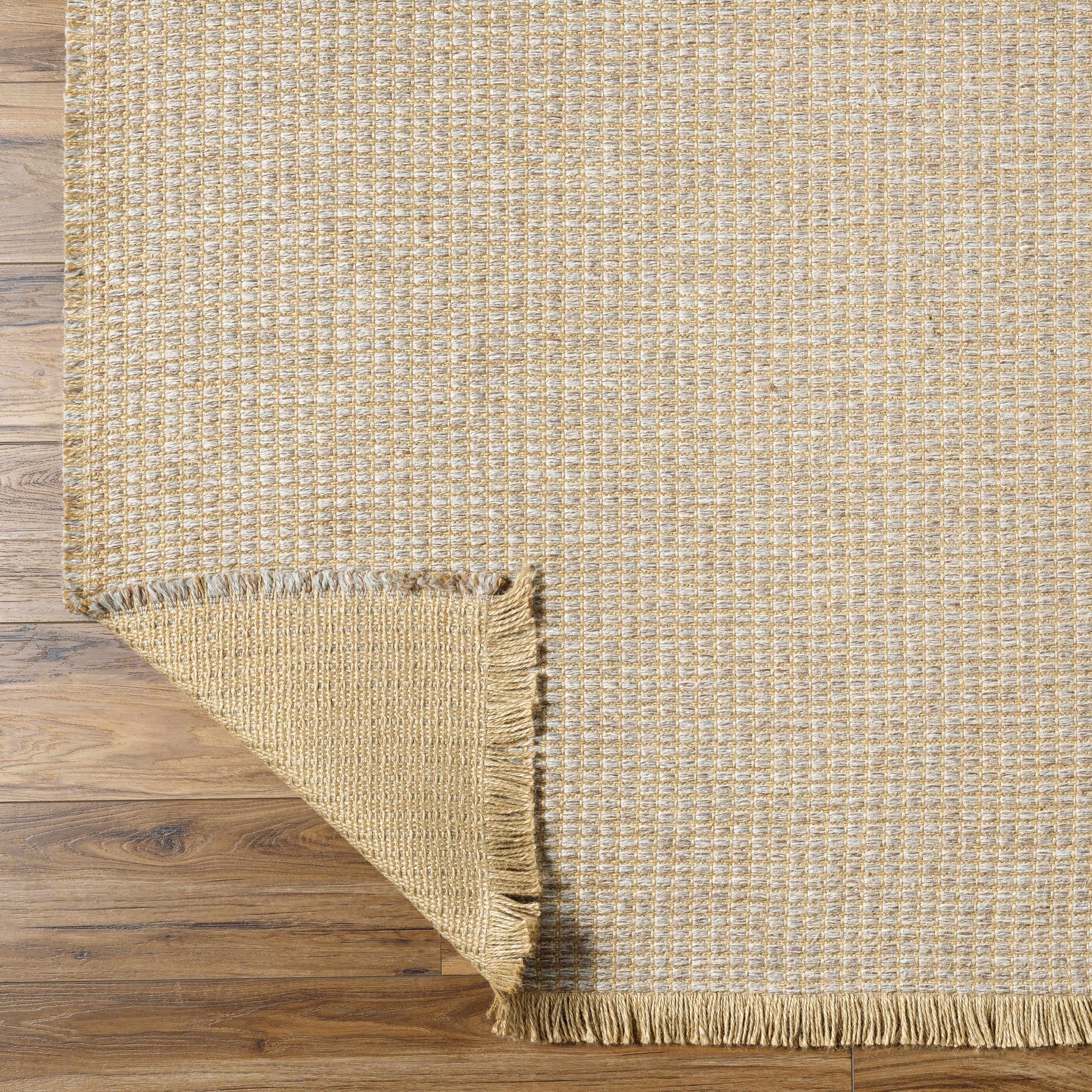 Kimi Jute Cream & Gray Area Rug - Becki Owens x Livabliss