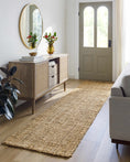 Load image into Gallery viewer, Calla Jute Tan Area Rug - Livabliss x Becki Owens
