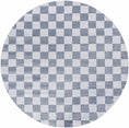 Load image into Gallery viewer, Alie Gray Checkered Washable Area Rug
