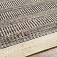 Load image into Gallery viewer, Black Elle Jute Rug
