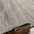 Load image into Gallery viewer, Blue Elle Jute Rug
