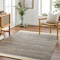 Load image into Gallery viewer, Blue Elle Jute Rug
