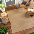 Load image into Gallery viewer, Zeta Faux Jute Outdoor Rug
