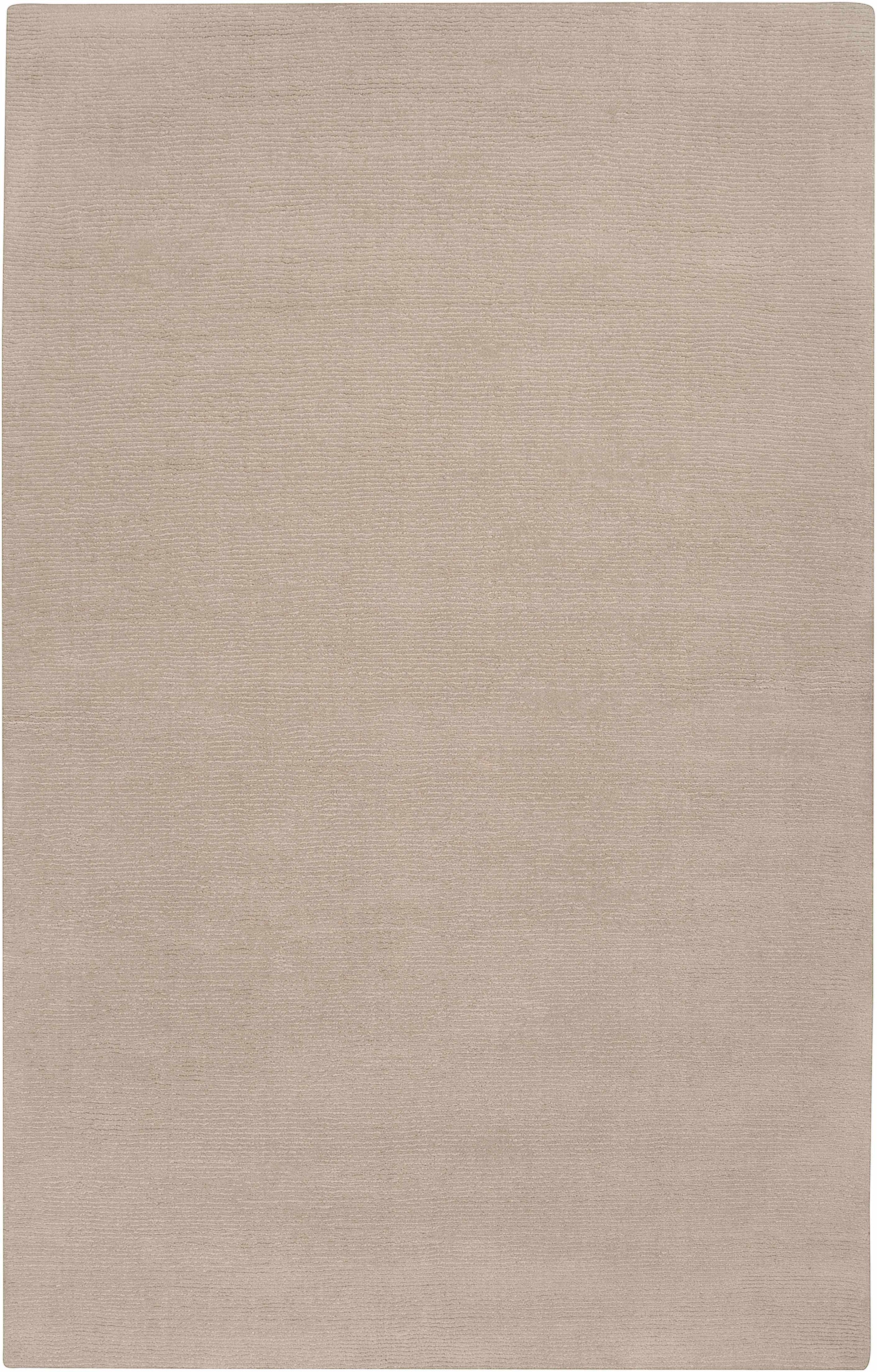 Brockton Solid Tan Wool Rug